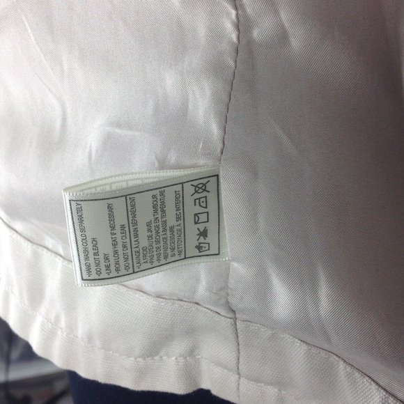 Jack. Oatmeal Cotton/Faux Leather Moto Jac… - Picture 8 of 8